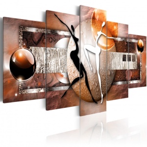 Πίνακας - Dance of elements: earth 100x50 cm