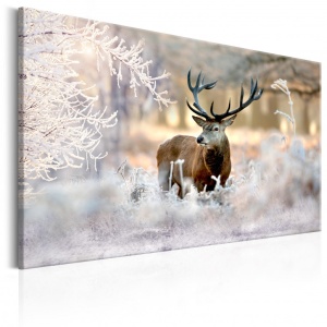 Πίνακας - Deer in the Cold 120x80 cm