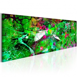 Πίνακας - Green Fantasy 120x40 cm