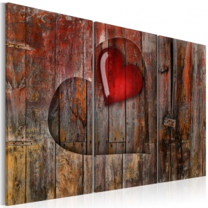 Πίνακας - Heart to heart 90x60 cm