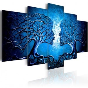 Πίνακας - Sapphire Kiss 100x50 cm
