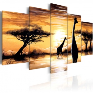 Πίνακας - Wild Africa 100x50 cm