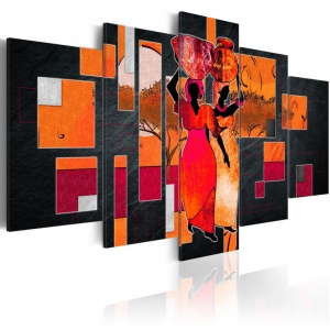 Πίνακας - Women Carrying Water 200x100 cm