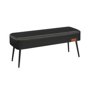 Παγκάκι Vasagle Μαύρο 110x40x43 cm