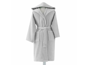 Παιδικό Μπουρνούζι, Unisex, Soft Γκρι, Διάφορες Ηλικίες (Βαμβάκι 100%)