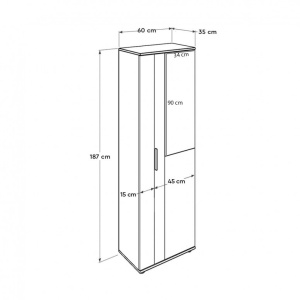Παπουτσοθήκη SHC-629 Λευκό - Img 9