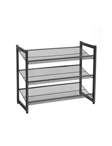Παπουτσοθήκη, Songmics, LMR03B, 12 ζευγάρια, Μέταλλο, 62 x 30 x 74 cm