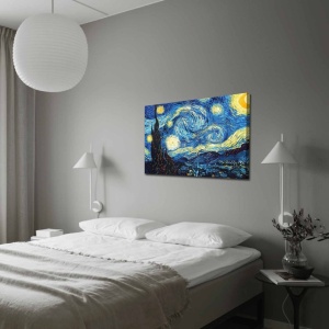 Πίνακας καμβά FAMOUSART-052 Πολύχρωμο 70x100x3 cm - Img 2