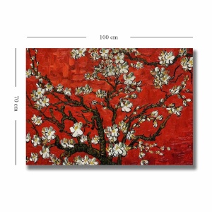 Πίνακας καμβά VANGOGH075 Πολύχρωμο 70x100 cm - Img 3