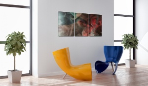 Πίνακας - Drifting colors 60x40 cm - Img 2