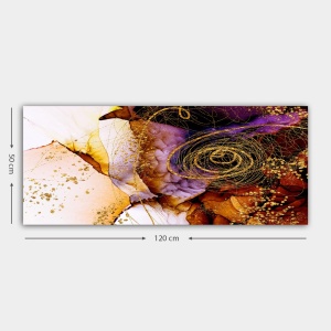 Πίνακας Enchio Townhall Πολύχρωμος 50x120 cm - Img 3