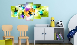 Πίνακας - Energy of The Game 200x100 cm - Img 2