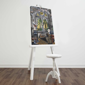 Πίνακας FAMOUSART Πολύχρωμος 45x70 cm - Img 2