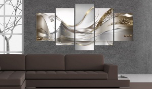 Πίνακας - Golden Flight 100x50 cm - Img 2