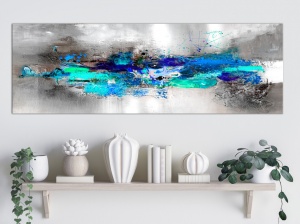 Πίνακας - Happiness Explosion (1 Part) Narrow 150x50 cm - Img 2