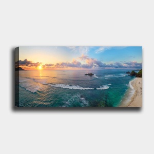 Πίνακας Spectra Vistas Πολύχρωμος 50x120 cm - Img 2