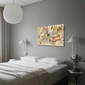 Πίνακας Stellaria Sunset Πολύχρωμος 70x100x3 cm - Img 2