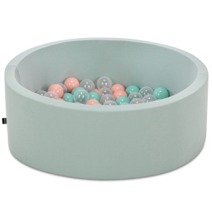 Πισίνα με μπαλάκια Bubble Pops v10 Μέντα 85x85x30 cm