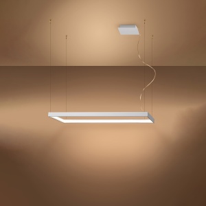 Πολυέλαιος LED Tuula, Λευκός, 3000K, 100x30x150 cm - Img 3