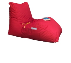 Πολυθρόνα Κήπου puf beanbag Daybed Κόκκινο - Img 4