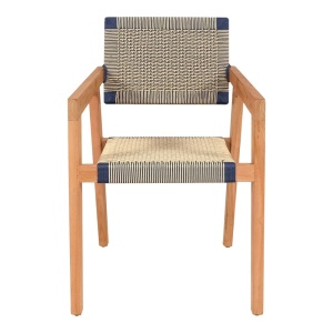 Πολυθρόνα Κήπου Salama Boho Pako World Φυσικό 57x60x85 cm - Img 4