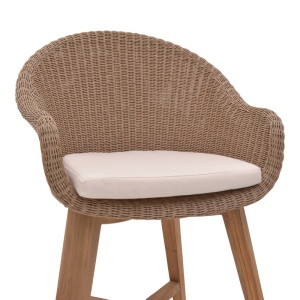 Πολυθρόνα Κήπου Solso Boho Pako World Φυσικό 62x58x78 cm - Img 6