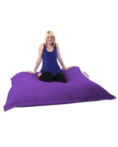 Πολυθρόνα Πουφ Κήπου Cushion Βιολετί 100x100x20 cm - Img 4
