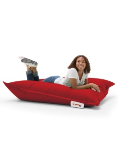 Πολυθρόνα Πουφ Κήπου Cushion Κόκκινο 100x100x20 cm - Img 2