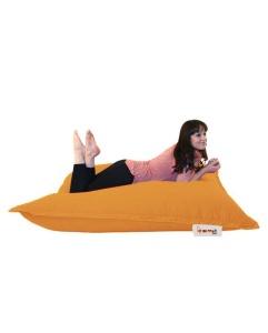 Πολυθρόνα Πουφ Κήπου Cushion Πορτοκαλί 100x100x20 cm - Img 8