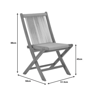 Πολυθρόνα Σεζλόνγκ Κήπου Seeal Boho Pako World Φυσικό 51.5x58x88 cm - Img 9