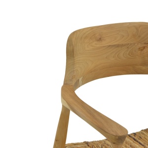 Πολυθρόνα Armchair Boho Pako World Φυσικό 57x54x79 cm - Img 6