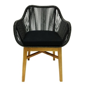 Πολυθρόνα Kalie Boho Pako World Φυσικό 60x61x80 cm - Img 4