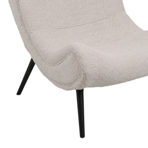 Πολυθρόνα Silla, Pako World, Ύφασμα, Μπεζ, 97x80x100 cm - Img 2