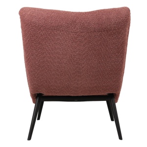Πολυθρόνα Silla, Pako World, Ύφασμα, Ροζ, 97x80x100 cm - Img 5