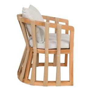 Πολυθρόνα Morani Boho Pako World Φυσικό 61x66x75 cm - Img 3