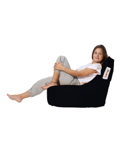 Πουφ beanbag κήπου Baton Μαύρο - Img 11