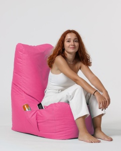 Πουφ beanbag κήπου Diamond Ροζ - Img 5