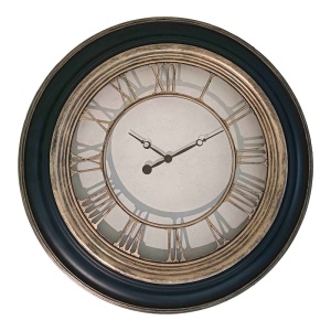 Ρολόι Τοίχου Nopla Pako World Μαύρο 60.2x60.2x5.6 cm