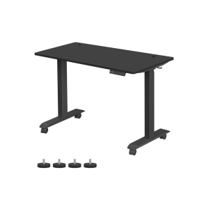 Ρυθμιζόμενο γραφείο Songmics Μαύρο 120x60x117 cm