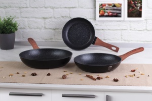 Σετ 3 τηγάνια, Ebony Rosewood Collection - Img 4