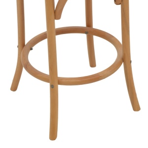 Σκαμπό μπαρ Thonet ξύλο fag φυσικό 41x50x105 cm - Img 8