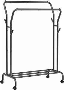 Σταντ Κρεμάστρας Songmics, Μαύρο, 153x54.5x103 cm - Img 2
