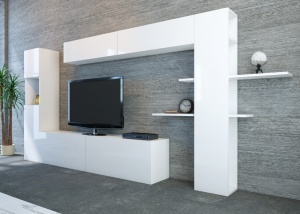 Σύνθεση TV Maxi, Λευκό - Img 2