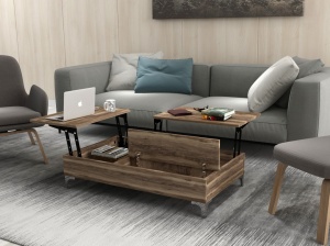 Τραπεζάκι σαλονιού Esinti Walnut