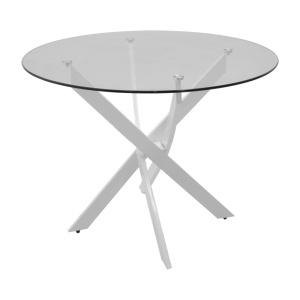 Τραπέζι Antoro Λευκό 100x100x75 cm - Img 2