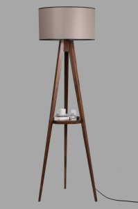 Φωτιστικό Δαπέδου Sehbali Γκρι 26x26x65 cm - Img 3