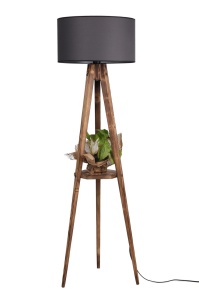 Φωτιστικό Δαπέδου Sehbali Καφέ 45x45x153 cm - Img 2
