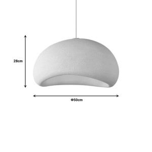 Φωτιστικό οροφής Zulcere Boho Pako World Λευκό 50x28x50 cm - Img 2