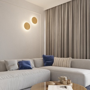 Φωτιστικό τοίχου LED Borgen, Δρυς, 3000K, 30x30x3.5 cm - Img 14
