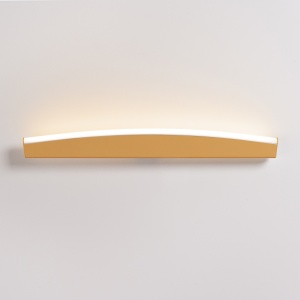 Φωτιστικό τοίχου LED Jorun, Χρυσό, 3000K, 60x5.5x7 cm - Img 2